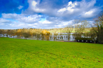 Fototapeta na wymiar Thames powód¼
