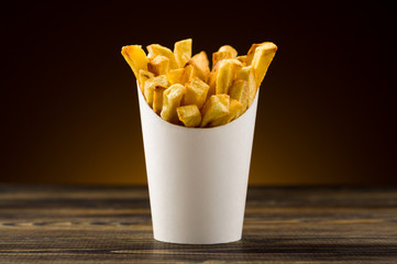 French fries packaging paper