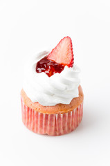 Cupcake strawberry