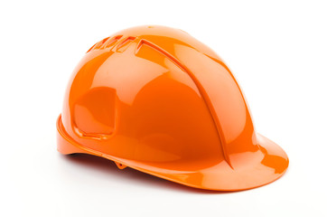 Fototapeta premium Isolated safety helmet hat