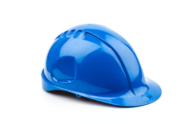 Isolated safety helmet hat