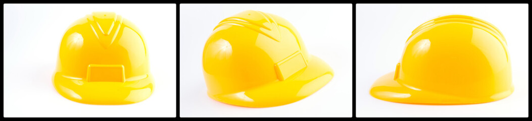 Fototapeta premium Safety helmet isolated