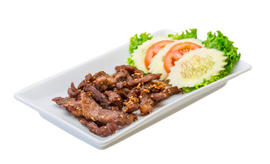 Fried pork thai style