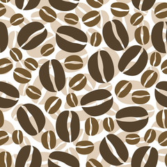 Coffee seamless pattern