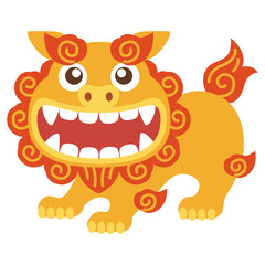 シーサー 沖縄 イラスト