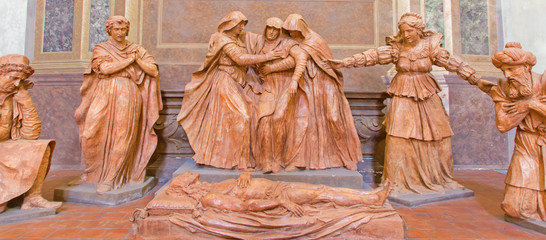 Bologna - Death of Christ sculptural group - Saint Peters church © Renáta Sedmáková