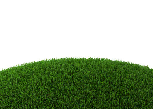 Clear grass. Green Hill без травы.