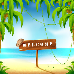 Welcome to beach