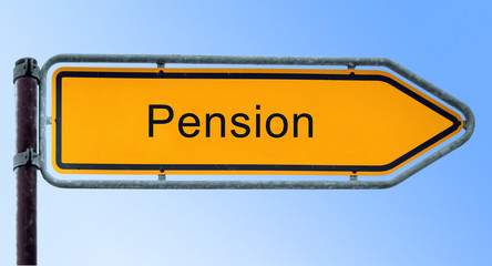 Strassenschild 6 - Pension