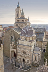 Fototapeta na wymiar Santa Maria Maggiore w Bergamo