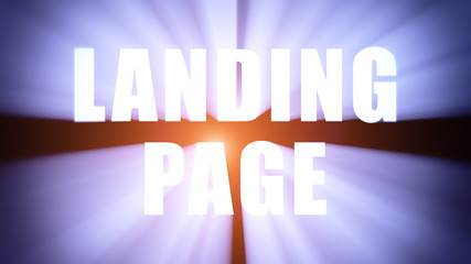 Illuminated LANDING PAGE