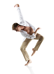 Caucasian male dancer - 63275111
