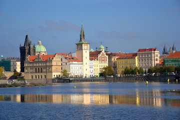 Naklejka premium The view to 