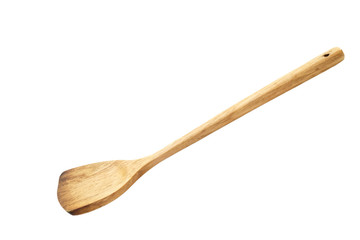 wood flipper used in frying