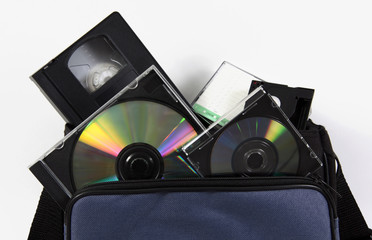 media storage video cassette tapes collection cd convert copy