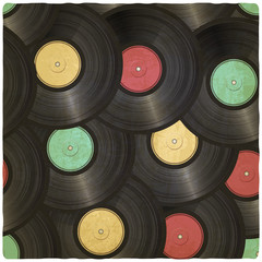 vinyl record old background © natbasil