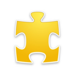 Obraz premium the puzzle graphic element