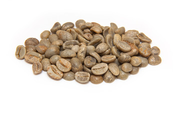 Green coffee beans