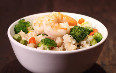 Vegetable fried rice