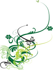 Floral spring ornament