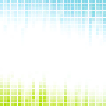 Abstract pixel mosaic gradient background