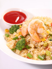 Vegetable fried rice