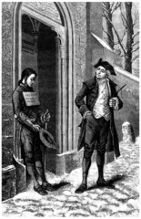 Beggar - Mendiant aveugle - Bettler - 18th century