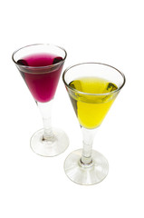 Two liquor cups