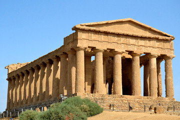 Obraz premium Temple of Concord - Agrigento, Sicily