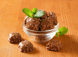 Chocolate pralines