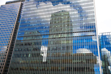 LONDON, UK - CANARY WHARF, MARCH 22, 2014  Carbot square