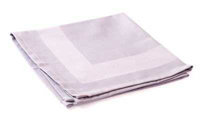 Gray cotton napkin