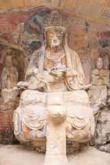 Fototapeta na wymiar Baodingshan dazu Rock Carving