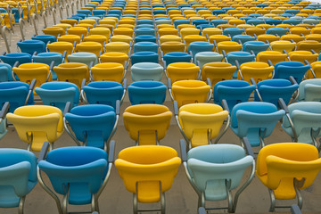 Sitz Stühle Stadion © Udo Bojahr
