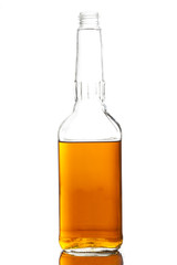 Alcoholic Whiskey Bourbon in a Bottle