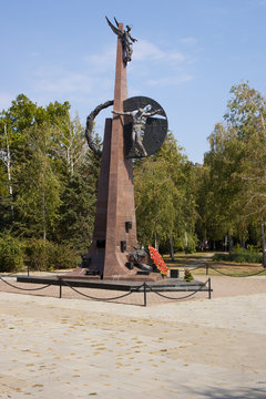Стела "Сынам Кубани, павшим в Афганистане". Город Краснодар