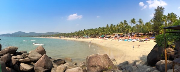 beach Palolem. Goa - obrazy, fototapety, plakaty
