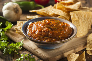 Organic Red Spicy Salsa