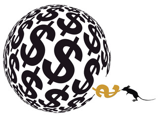 Inflation and Deflation, money devaluates