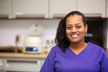 African American Female Medical Professional