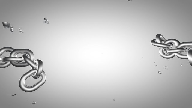 3D realistic animation chain breaks (Love)