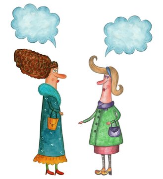 women conversation