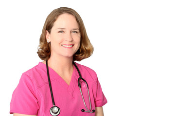 Nurse Portrait with Copy Space