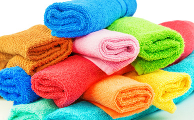 Colorful towels