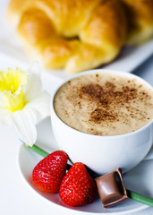 Decorated Photo Of Breakfast Meal