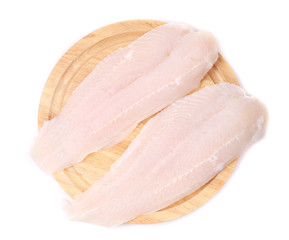 Fresh fillet of pangasius