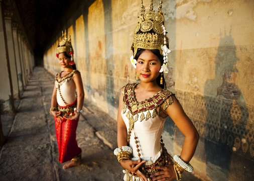 Traditional Aspara Dancers Cambodia
