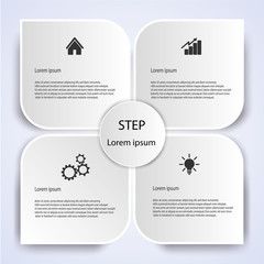 Business Infographic style Vector illustration