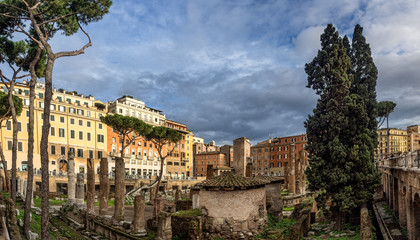 Largo di Torre Argentina in Rome