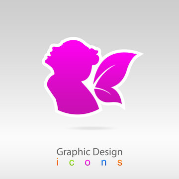 graphics design icon health logo web